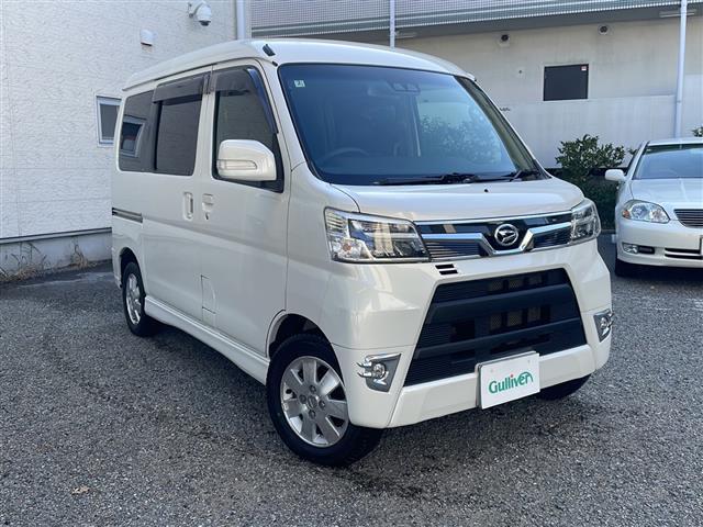 アトレーワゴン カスタムターボＲＳリミテッド　ＳＡＩＩＩ　ワンオーナー・社外ＳＤナビ・フルセグＴＶ・バックカメラ・ＥＴＣ２．０・衝突被害軽減ブレーキ・コーナーセンサー・左側パワースライドドア・アイドリングストップ・ＬＥＤヘッドライト・ウインカーミラー（16枚目）