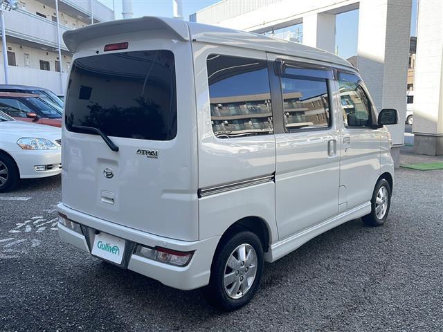 アトレーワゴン カスタムターボＲＳリミテッド　ＳＡＩＩＩ　ワンオーナー・社外ＳＤナビ・フルセグＴＶ・バックカメラ・ＥＴＣ２．０・衝突被害軽減ブレーキ・コーナーセンサー・左側パワースライドドア・アイドリングストップ・ＬＥＤヘッドライト・ウインカーミラー（19枚目）