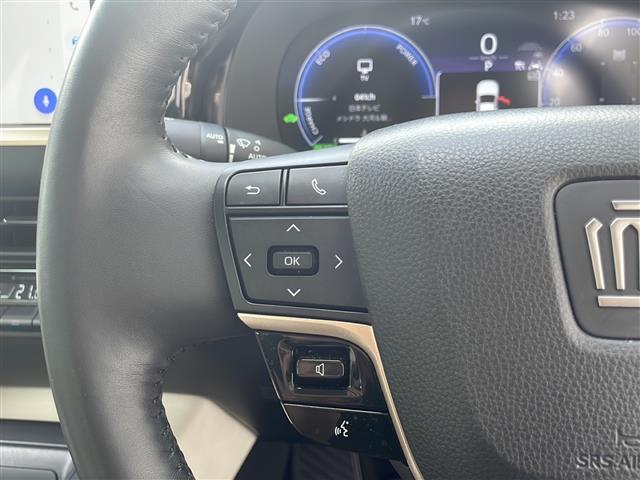 クラウンクロスオーバー Gアドバンスド・レザーパッケージ 禁煙車 ワンオーナー 全方位カメラ 衝突被害軽減装置 ドラレコ 純正ナビ フルセグテレビ レーダークルーズ 置くだけ充電 デジタルインナーミラー パワーバックドア 運転性シートメモリー エアーシート(9枚目)