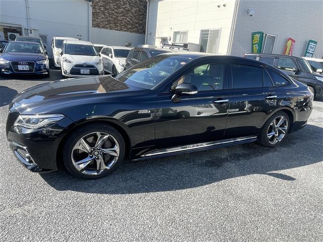 クラウンハイブリッド RSアドバンス 純正ナビ 衝突被害軽減B ビルトインETC 禁煙車(35枚目)