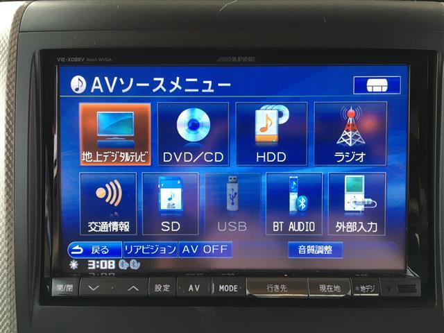 ZR ワンオーナー 社外ALPINE8インチナビ フリップダウンモニター バックカメラ ETC プッシュスタート スマートキー 両側パワースライドドア Wサンルーフ パワーシート クルーズコントロール(8枚目)