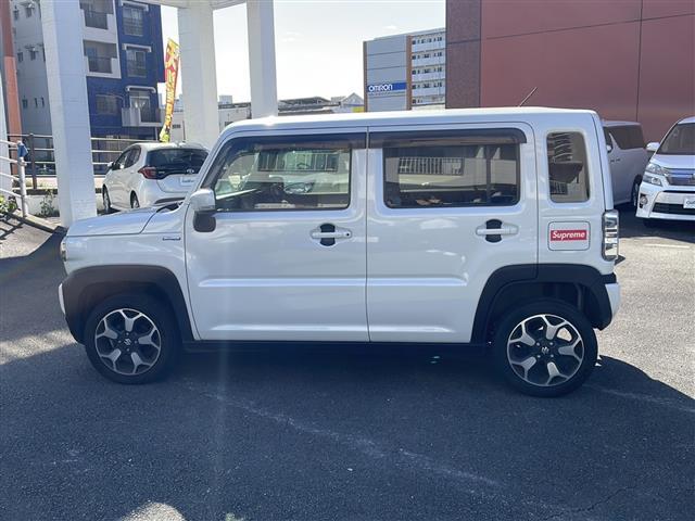 ハスラー ハイブリッドＸ　社外ナビＢＴ／フルセグ　バックカメラ　シートヒーターＤＮ席　ドライレコーダー前後　オートライト　レーンキープアシスト　横滑り防止装置　コーナーセンサー前後　純正ＥＴＣ　純正アルミホイール（6枚目）