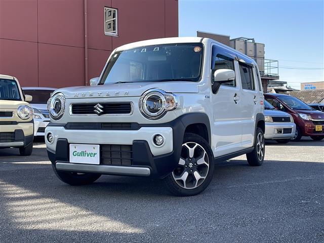 ハスラー ハイブリッドＸ　社外ナビＢＴ／フルセグ　バックカメラ　シートヒーターＤＮ席　ドライレコーダー前後　オートライト　レーンキープアシスト　横滑り防止装置　コーナーセンサー前後　純正ＥＴＣ　純正アルミホイール（13枚目）