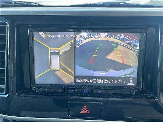 デイズルークス Ｘ　社外ＳＤナビ　ワンセグテレビ　バックカメラ　全方位カメラ　Ｂｌｕｅｔｏｏｔｈ　ＵＳＢ入力端子　ＡＵＸ　片側パワースライドドア　社外フロアマット　ドアバイザー　スマートキー　プッシュスタート（3枚目）