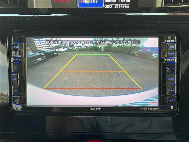 ルーミー カスタムG 社外SDナビ フルセグテレビ Bluetooth バックカメラ アイドリングストップ クルーズコントロール ドアバイザー デイライト 両側パワースライドドア ETC 前後ドライブレコーダー(3枚目)