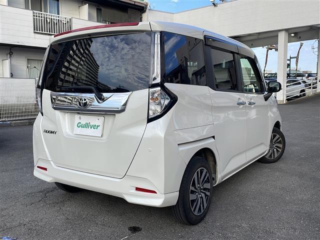 ルーミー カスタムG 社外SDナビ フルセグテレビ Bluetooth バックカメラ アイドリングストップ クルーズコントロール ドアバイザー デイライト 両側パワースライドドア ETC 前後ドライブレコーダー(13枚目)