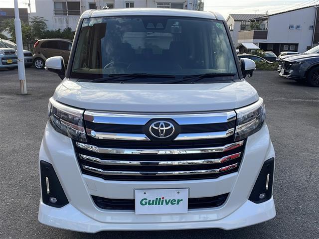 ルーミー カスタムG 社外SDナビ フルセグテレビ Bluetooth バックカメラ アイドリングストップ クルーズコントロール ドアバイザー デイライト 両側パワースライドドア ETC 前後ドライブレコーダー(14枚目)