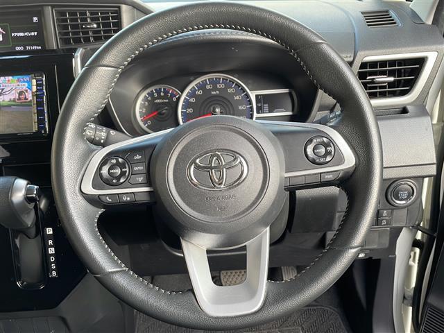 ルーミー カスタムG 社外SDナビ フルセグテレビ Bluetooth バックカメラ アイドリングストップ クルーズコントロール ドアバイザー デイライト 両側パワースライドドア ETC 前後ドライブレコーダー(23枚目)