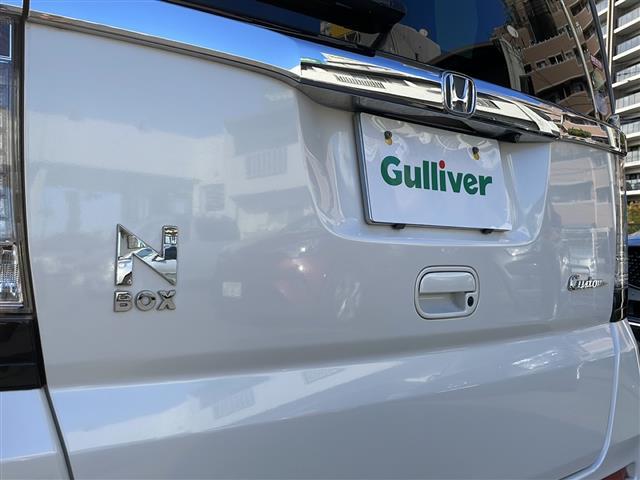 N-BOXカスタム G・Lパッケージ ETC 片側パワースライドドア バックカメラ 前席ベンチシート 後席チップアップシート CD再生 ワンセグ ナビ 純正フロアマット 純正アルミホイール14インチ オートエアコン USB入力端子(31枚目)