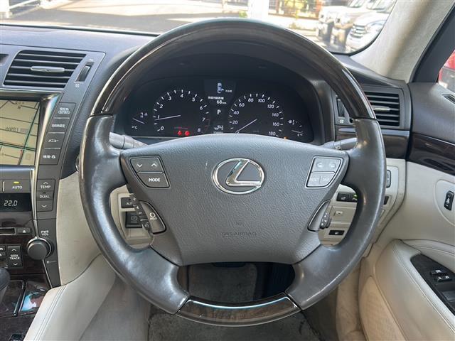 LS LS460 Iパッケージ 純正HDDナビ BT CD HDD テレビ使用不可 パワーシートDN席 シートヒーターDN席 ハンドルヒーター バッグカメラ クルーズコントロール オートライト ETC 電動サンシェード レザーシート(22枚目)