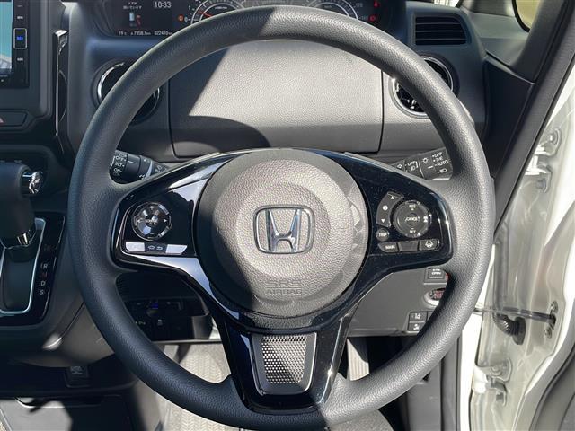 N-BOXカスタム L・スロープ 社外SDナビ BT CD DVD TV バックカメラ ETC レーダークルーズコントロール 両側パワースライド シートヒーターDN席 オートライト レーンキープ 衝撃軽減システム プッシュスタート(27枚目)