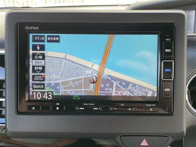 N-BOXカスタム L・スロープ 社外SDナビ BT CD DVD TV バックカメラ ETC レーダークルーズコントロール 両側パワースライド シートヒーターDN席 オートライト レーンキープ 衝撃軽減システム プッシュスタート(34枚目)