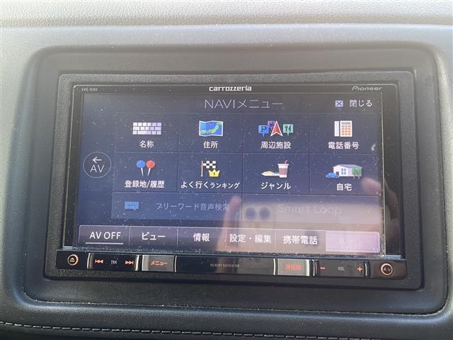 ヴェゼル ハイブリッドＸ　社外ナビ　Ｂｌｕｅｔｏｏｔｈ　バックカメラ　フルセグＴＶ　ＣＤ／ＤＶＤチェンジャー　ＥＴＣ　アイドリングストップ　パワーステアリング　パワーウィンドウ　衝突軽減システム　純正アルミホイール　純正フロア（25枚目）