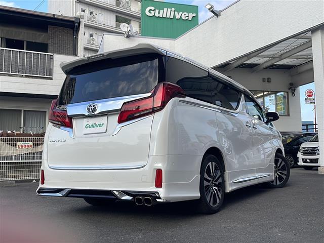 アルファード ２．５Ｓ　Ｃパッケージ　純正ナビ　ＪＢＬサウンド　Ｂｌｕｅｔｏｏｔｈ　後席用モニター　ＵＳＢ入力端子　全方位カメラ　ＢＳＭ　ハンドルヒーター　モデリスタフルエアロ　シートヒーター　エアシート　前後ドライブレコーダー　ＥＴＣ（4枚目）