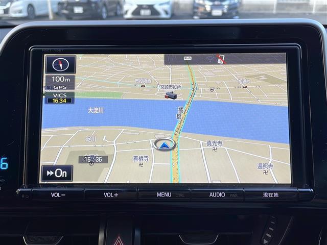 Ｃ－ＨＲ Ｇ　ＳＤナビ　Ｂｌｕｅｔｏｏｔｈ　フルセグＴＶ　バックカメラ　ＢＳＭ　モデリスタフルエアロ　前後ドライブレコーダー　前後コーナーセンサー　ＥＴＣ　ＣＤチェンジャー　純正アルミホイール　純正フロアマット（26枚目）