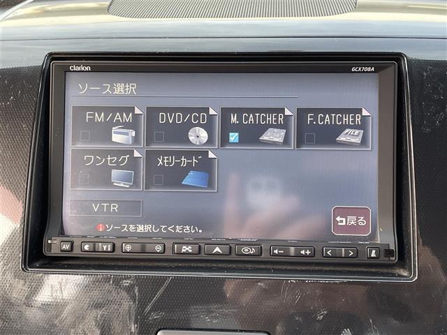 ＸＳ　社外ＳＤナビ（ＦＭ／ＡＭ／ＣＤ／ＤＶＤ）　ワンセグテレビ　運転席シートヒーター　スマートキー　プッシュスタート　ＥＴＣ　電動格納ミラー　フォグランプ(6枚目)