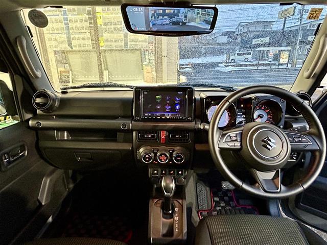ジムニー XC JAOS40mmアップキット/スイスポ用リアフォブスイッチ(純正あり)/CLLINK背面ボックス/純正ナビ/Bluetooth/前後社外ドラレコ/ETC/社外デジタルインナーミラー/衝突軽減ブレーキ(2枚目)