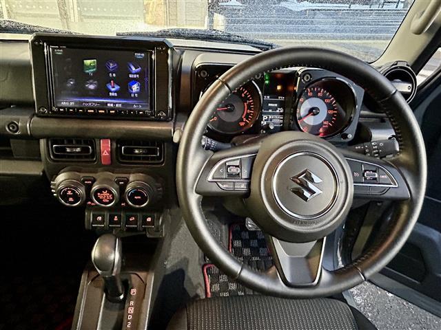 ジムニー XC JAOS40mmアップキット/スイスポ用リアフォブスイッチ(純正あり)/CLLINK背面ボックス/純正ナビ/Bluetooth/前後社外ドラレコ/ETC/社外デジタルインナーミラー/衝突軽減ブレーキ(3枚目)