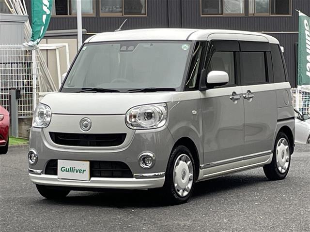 ムーヴキャンバス Ｇメイクアップリミテッド　ＳＡＩＩＩ　社外ＳＤナビ（ＦＭ／ＡＭ／ＣＤ／Ｂｌｕｅｔｏｏｔｈ）　ワンセグテレビ　衝突被害軽減装置　全方位カメラ　両側パワースライドドア　アイドリングストップ　横滑り防止装置　オートマチックハイビーム　ＥＴＣ（29枚目）