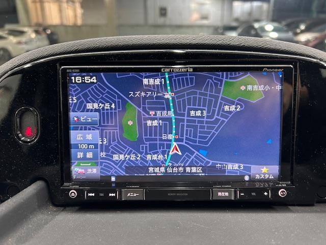 カングー プラティーク ルーフレール 社外ナビ(5枚目)