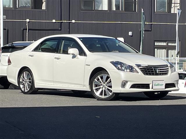 クラウンハイブリッド Ｌパッケージ　純正メモリーナビ（ＡＭ／ＦＭ／ＣＤ／ＤＶＤ）　フルセグテレビ　クルーズコントロール　横滑り防止装置　前席パワーシート　スマートキー　プッシュスタート　ＥＴＣ（34枚目）