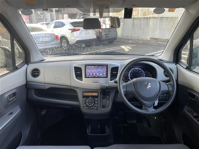 ワゴンＲ ＦＸ　社外ナビ　ワンセグテレビ　ＣＤ／ＤＶＤ　前後ドラレコ　シートヒーター　アイドリングストップ（2枚目）