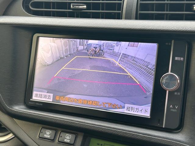 アクア G 純正ナビ/フルセグTV/バックカメラ/ETC/スマートキー/エンジンプッシュスタート/前後ドラレコ(3枚目)