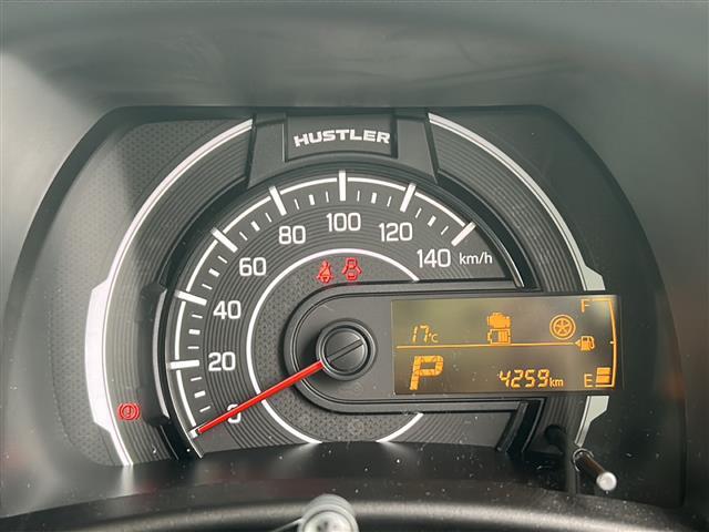 ハスラー ハイブリッドＧ　登録時走行距離４２５９ｋｍ／ワンオーナー／シートヒーター（Ｄ席Ｎ席）／スマートキー／プッシュスタート／オートライト／スペアキー（3枚目）
