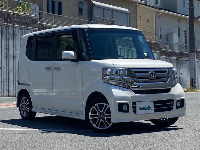 ホンダ ｎ ｂｏｘカスタムｇ ｌパッケージ 純正オーディオ ｈｉｄ 片側パワスラ アイドリングストップ ステアリングスイッチ ｉｓｏｆｉｘの中古車 車体価格133 7万円 15 平成27 年式 走行2 8万キロ 車体色プレミアムホワイトパールｉｉ 愛媛県松山市越智３ ３ １４