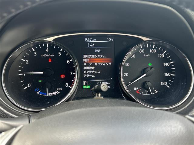 エクストレイル ２０Ｘ　ＨＶエクストリーマＸエマジェンシーブレーキＰ　１オナ　社外ＳＤナビ　Ｂカメ　純正ＡＷ　ＥＴＣ　４ＷＤ（3枚目）