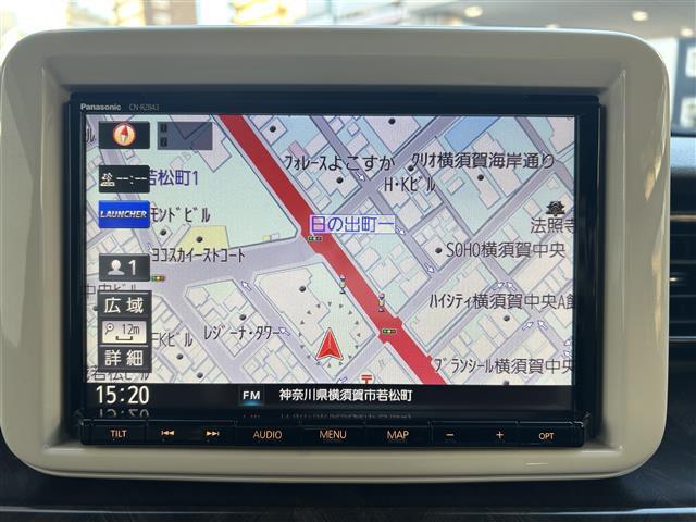 アルトラパン モード 純正SDナビ フルセグTV 全方位カメラ 前席シートヒーター パーキングアシスト コーナーセンサー ドライブレコーダー ビルトインETC 純正アルミホイール 純正フロアマット 取扱説明書 保証書(9枚目)