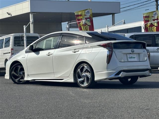 プリウス Sツーリングセレクション 禁煙/ワンオーナー/モデリスタエアロ(フロント、サイド、リア)/モデリスタ18AW/黒革シート/シートヒーター(前席)/純正ナビ/CD/DVD/BT/フルセグ/MSV/バックカメラ/ビルトインETC(43枚目)