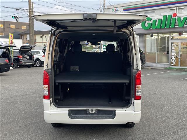 ハイエースバン スーパーGL ダークプライム 禁煙/ワンオーナー/ベッドキット/純正フリップダウンモニタ/D記録簿H30.R1.2.3.4.5.6.7/純正ナビ/フルセグ/CD/DVD/SD/MSV/BT/バックカメラ/前後ドラレコ/ETC(39枚目)