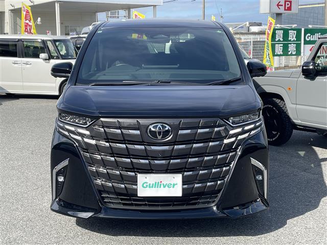 アルファード Z 禁煙/サンルーフ/純正フリップダウン/純正ナビ/全方位モニター/黒革/デジタルインナーミラー/前後ドラレコ/ETC/ACC/PCS/LTA/BSM/HUD/PBD/スペアタイヤ/スペアキー/保証書(7枚目)