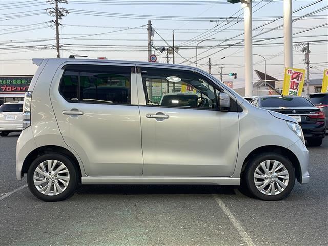 ワゴンR FZ 禁煙/ワンオーナー/オーディオ/シートヒーター/純正14AW/プリクラッシュ/アイドリングストップ/純正フロアマット/純正ドアバイザー/スペアスマートキー/新車時保証書/記録簿/スタッドレス付AW積込(9枚目)