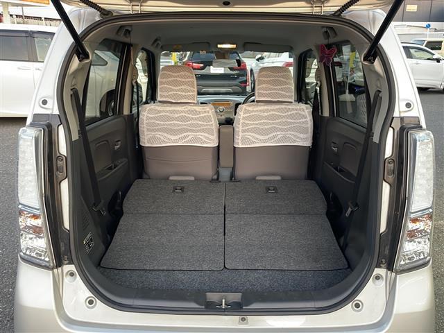 ワゴンR FZ 禁煙/ワンオーナー/オーディオ/シートヒーター/純正14AW/プリクラッシュ/アイドリングストップ/純正フロアマット/純正ドアバイザー/スペアスマートキー/新車時保証書/記録簿/スタッドレス付AW積込(14枚目)