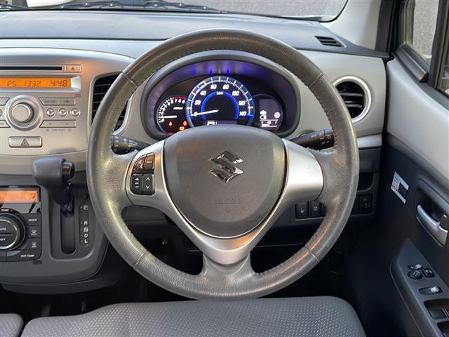 ワゴンR FZ 禁煙/ワンオーナー/オーディオ/シートヒーター/純正14AW/プリクラッシュ/アイドリングストップ/純正フロアマット/純正ドアバイザー/スペアスマートキー/新車時保証書/記録簿/スタッドレス付AW積込(15枚目)