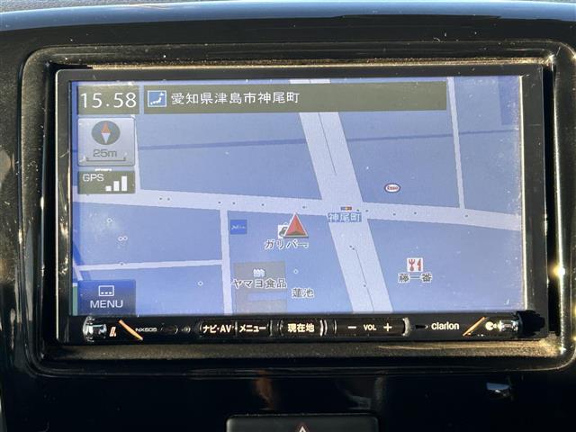 スペーシアカスタム GS 禁煙車/ナビ/ETC/フロアマット/ドアバイザー/プッシュスタート/スペアスマートキー/オートHIDヘッドライト/フォグランプ/両側スライドドア/アイドリングストップ/衝突軽減システム/横滑り防止(2枚目)