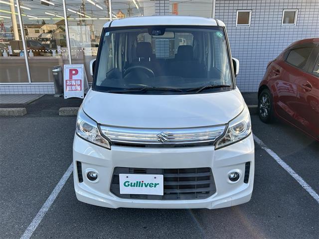 スペーシアカスタム GS 禁煙車/ナビ/ETC/フロアマット/ドアバイザー/プッシュスタート/スペアスマートキー/オートHIDヘッドライト/フォグランプ/両側スライドドア/アイドリングストップ/衝突軽減システム/横滑り防止(8枚目)