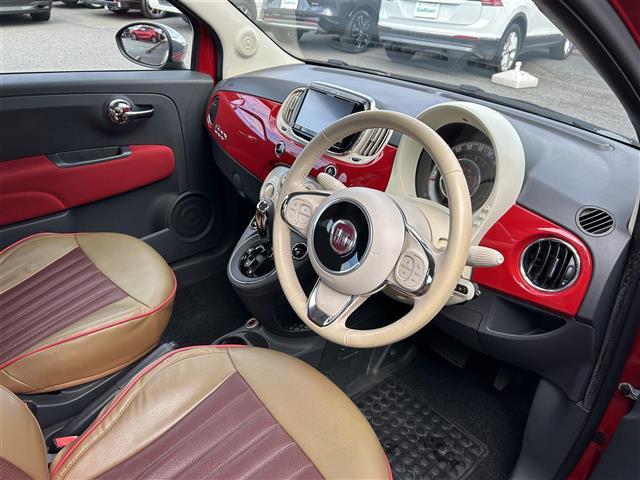 500 スーパーポップ チャオ 禁煙/正規ディーラー車/メモリナビ/CD/DVD/SD/BT/MSV/ドライブレコーダー/ETC/革調シートカバー/革巻きステア/ステアスイッチ/キーレスキー/スペアタイヤ/保証書/取説(26枚目)