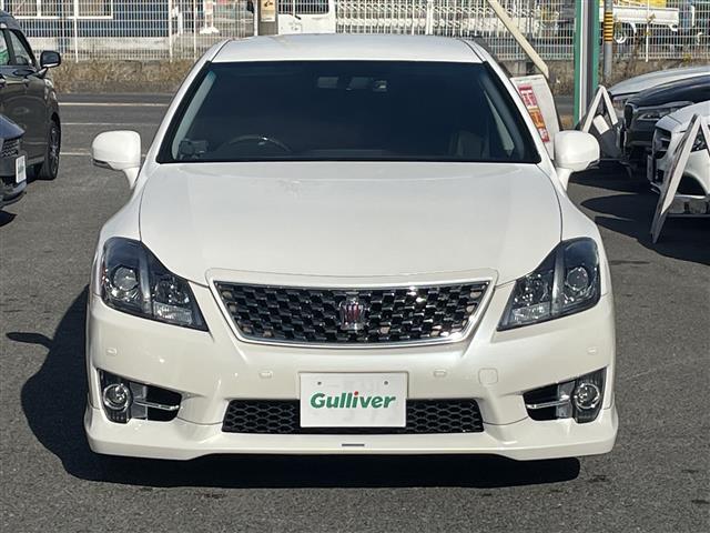 クラウン アスリート　禁煙／純正ナビ／フルセグＴＶ／ＨＤＤ／ＡＵＸ／ＤＶＤ／ＴＲＤエアロ／モデリスタ１９インチＡＷ／ＴＥＩＮサス／前席パワーシート／クルーズコントロール／クリアランスソナー／横滑り防止システム（7枚目）