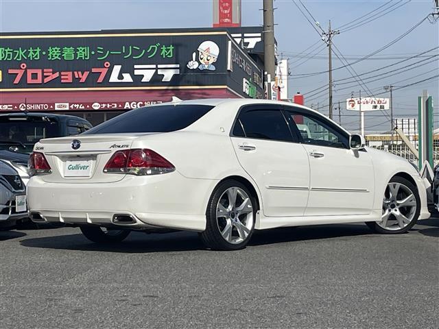 クラウン アスリート　禁煙／純正ナビ／フルセグＴＶ／ＨＤＤ／ＡＵＸ／ＤＶＤ／ＴＲＤエアロ／モデリスタ１９インチＡＷ／ＴＥＩＮサス／前席パワーシート／クルーズコントロール／クリアランスソナー／横滑り防止システム（12枚目）