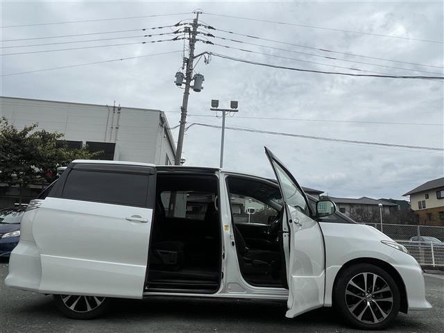 エスティマ アエラス 後席M 両側Pスラ 純正ナビ Bカメラ ETC HID(23枚目)