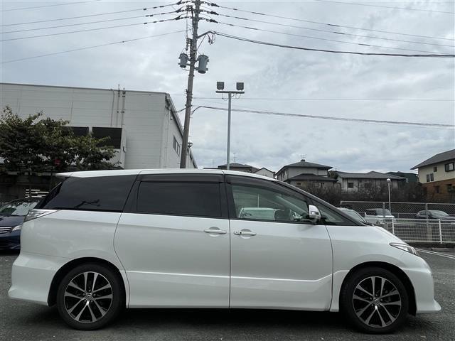 エスティマ アエラス 後席M 両側Pスラ 純正ナビ Bカメラ ETC HID(24枚目)