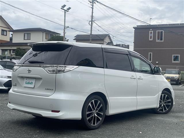 エスティマ アエラス 後席M 両側Pスラ 純正ナビ Bカメラ ETC HID(25枚目)
