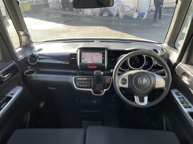 Ｎ－ＢＯＸカスタム Ｇ・ＬパッケージＳＳパッケージ　１オーナー　ＣＴＢＡ　両側Ｐスラ　純ナビ　Ｂカメラ（35枚目）