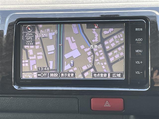 ハイエースバン スーパーGL ダークプライム 両側Pスラ 後席M ベッド 純正ナビ ETC LED(3枚目)