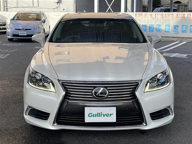 LS LS460 バージョンC Iパッケージ 純正メモリナビ フルセグTV SD/DVD/CD/USB/AUX/BT バックカメラ ウィンカーミラー BSM オットマン クルーズコントロール ドアバイザー プッシュスタート ETC2.0(3枚目)