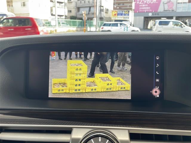 LS LS460 バージョンC Iパッケージ 純正メモリナビ フルセグTV SD/DVD/CD/USB/AUX/BT バックカメラ ウィンカーミラー BSM オットマン クルーズコントロール ドアバイザー プッシュスタート ETC2.0(22枚目)