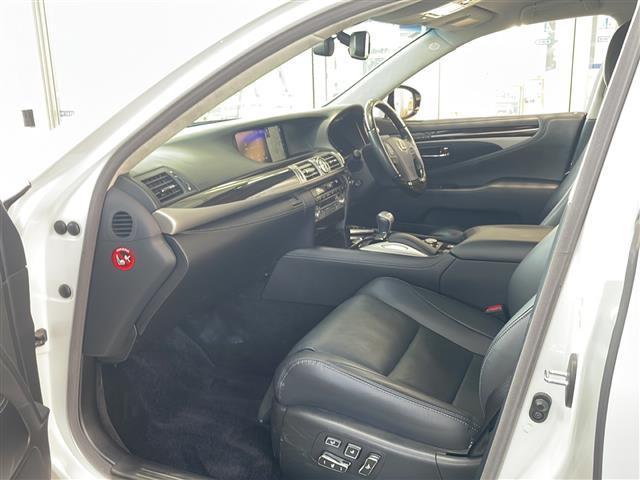 LS LS460 バージョンC Iパッケージ 純正メモリナビ フルセグTV SD/DVD/CD/USB/AUX/BT バックカメラ ウィンカーミラー BSM オットマン クルーズコントロール ドアバイザー プッシュスタート ETC2.0(35枚目)